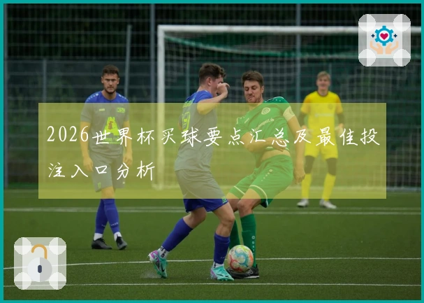 2026世界杯买球要点汇总及最佳投注入口分析